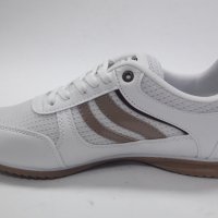 Мъжки спортни обувки в бяло модел 2742, снимка 3 - Маратонки - 32233524