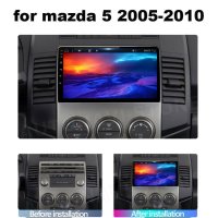 Мултимедия, Двоен дин, за MAZDA 5, Андроид, навигация, плеър, с Android, Мазда 5, ПЕТ, 2005-2010, снимка 7 - Аксесоари и консумативи - 43688819