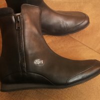 LACOSTE Boots Размер EUR 37 1/3 / UK 4 1/2 естествена кожа 38-13-S, снимка 1 - Дамски боти - 39732805