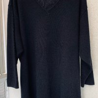 Комфортна блуза цвят графит, снимка 10 - Блузи с дълъг ръкав и пуловери - 40017155