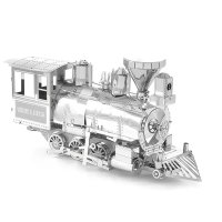 3D лазерно изрязан металeн пъзел парен локомотив - Направи си сам., снимка 3 - Пъзели - 43157490