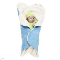WallaBoo - Бебешко одеяло с топла подплата Wrap Nore Soft Blue, снимка 4 - Други - 43268431