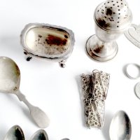 Английско сребро и др, снимка 7 - Други ценни предмети - 40068143