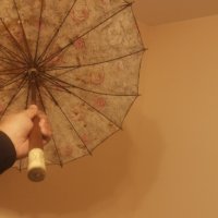 Дамски слънчев чадър на повече от 100години., снимка 11 - Антикварни и старинни предмети - 40244457