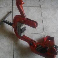 RIDGID №25-Голямо Тръбно Менгеме-1/8-4 инча-Оригинално САЩ-13 кг-135 мм Захват-РИДГИД, снимка 12 - Други инструменти - 37345014