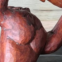 Дървена скулптура от корен "Голи тела", снимка 7 - Декорация за дома - 38579429