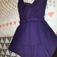 Красив модел рокля на Мегз  тъмно лилава, снимка 5 - Рокли - 36971703