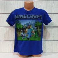 Нова детска тениска с дигитален печат MINECRAFT (Майнкрафт), снимка 7 - Детски тениски и потници - 32607613