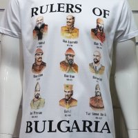 Нова мъжка тениска с трансферен печат България - ханове на България, снимка 5 - Тениски - 28316960