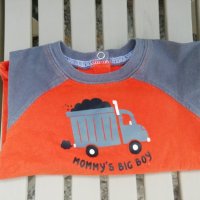 Ново! Mommy's Big Boy-Бебешко боди - 100% памук, снимка 2 - Бодита за бебе - 23904062