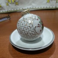 Порцеланова топка за елха , снимка 6 - Антикварни и старинни предмети - 43245737