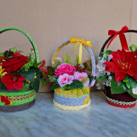 Разпродажба 3 на дизайнерски сувенири за Цветница и Великден, снимка 10 - Декорация за дома - 44911059