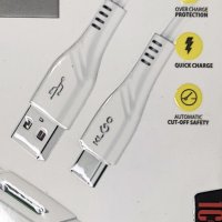 Комплект, мрежово зарядно TC-9, бързо зареждане, кабел за TYPE-C,, microUSB ИЛИ ЗА TYPE C по желание, снимка 6 - USB кабели - 39975335