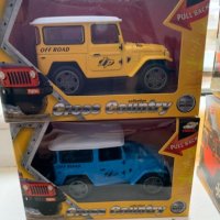 Метални колички с пластмасови части-JEEP, снимка 1 - Колекции - 39324999