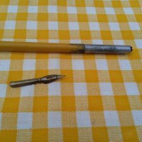 Стара писалка с перо, снимка 2 - Други ценни предмети - 37341286