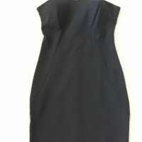 Маркова рокля MISS CHIC тъмносиня вечерна малка елегантна изчистена стилна нова, снимка 2 - Рокли - 37265326