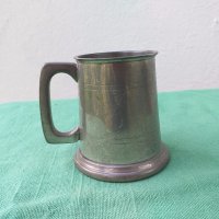 Английска метална чаша, снимка 4 - Други ценни предмети - 29077299