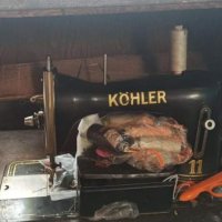 Стара немска шевна машина KOHLER, снимка 2 - Антикварни и старинни предмети - 35370963