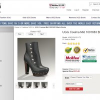 боти UGG Cosima Mid 1001683 оригинални номер 40 , снимка 5 - Дамски боти - 27748404