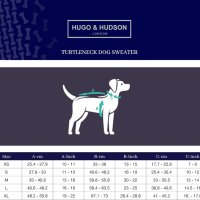 HUGO & HUDSON Зимен пуловер за кучета с висока яка, бежов, XL, снимка 6 - За кучета - 44071029