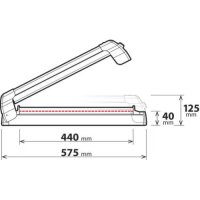 Алуминиев багажник за ски NORDRIVE NORDIC-KING Evo Aluminuim NK40 за 4 чифта ски/2 сноуборда, снимка 5 - Аксесоари и консумативи - 43931994