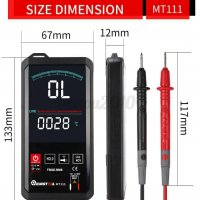 Mултиметър Mustool MT111 Touch Screen Digital Multimeter, снимка 11 - Други инструменти - 39183601