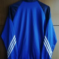 Adidas оригинално синьо горнище анцуг Адидас размер L, снимка 2 - Спортни дрехи, екипи - 43212906