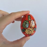 Великденско яйце, дървено №9 -  рози 2, снимка 10 - Декорация за дома - 38194448