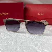 Cartier 2021 дамски слънчеви очила тип котка, снимка 9 - Слънчеви и диоптрични очила - 34665094