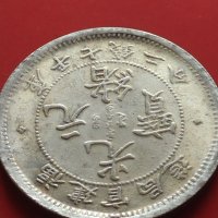 РЕПЛИКА КОПИЕ на стара сребърна Китайска монета перфектно състояние за КОЛЕКЦИОНЕРИ 41512, снимка 5 - Нумизматика и бонистика - 43193238