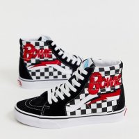 НОВИ Vans Sk8-Hi David Bowie Diamond Dogs ОРИГИНАЛНИ мъжки кецове - 42/27см, снимка 7 - Кецове - 32310039