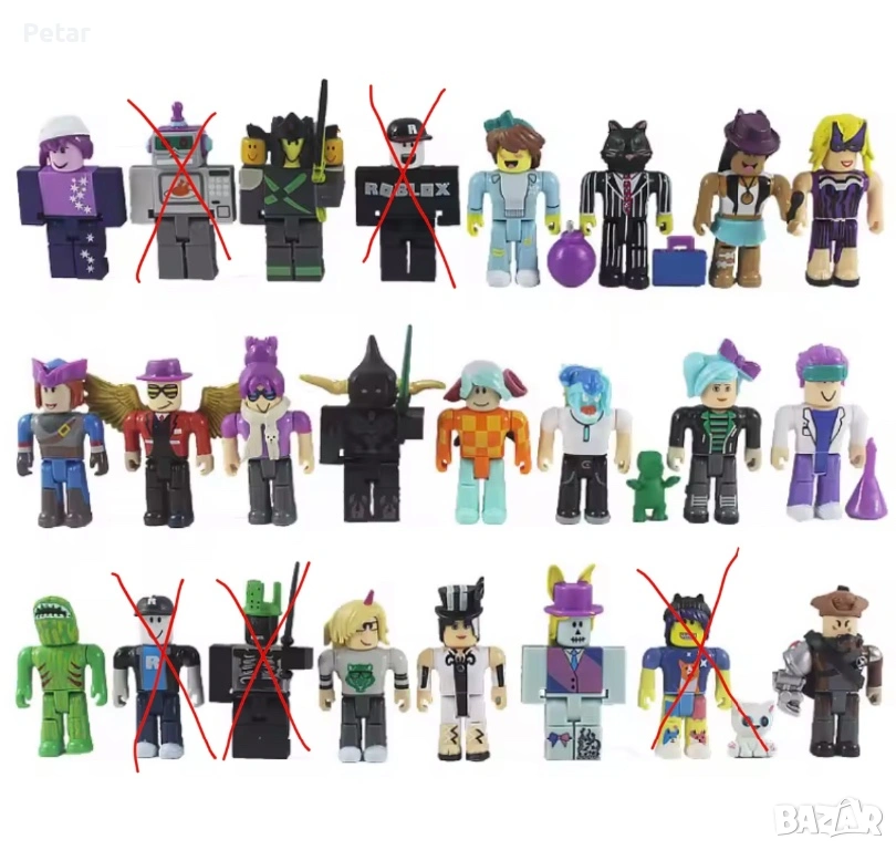 19 бр. Roblox Роблокс Фигурки Играчки, снимка 1
