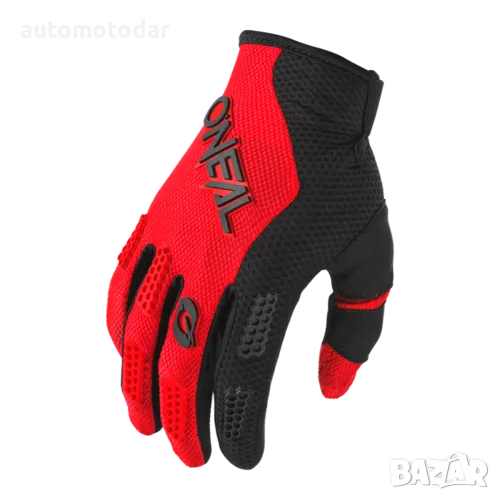 ДЕТСКИ МОТОКРОС РЪКАВИЦИ O'NEAL ELEMENT RACEWEAR BLACK/RED V.24, снимка 1