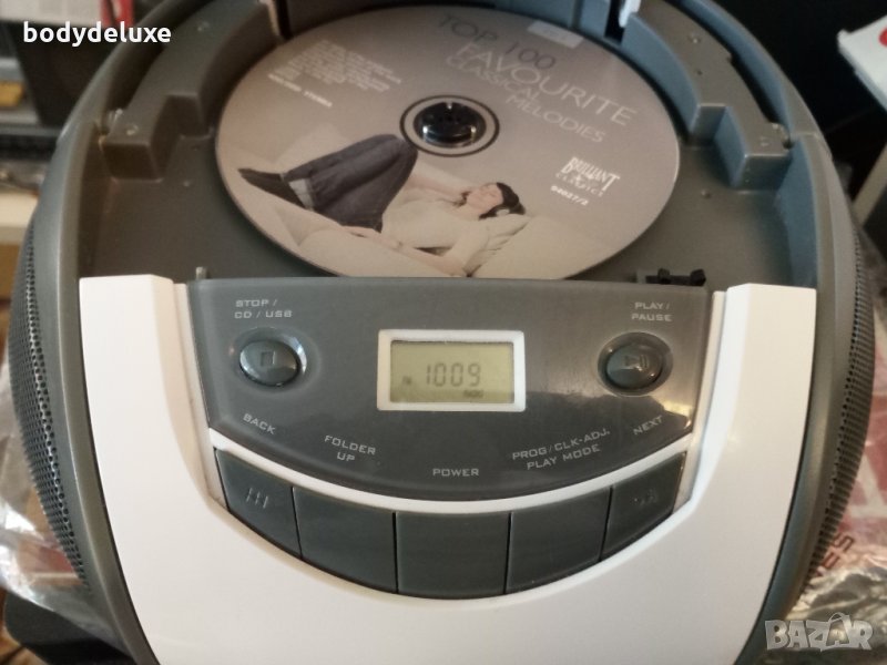 TDK TBC8717 CD/USB портативен бумбокс с аукс и флашка, снимка 1