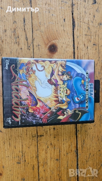 Sega Mega drive Aladin дискета игра games snes nintendo , снимка 1