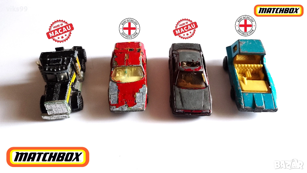 Matchbox Made in England и Macau, снимка 1