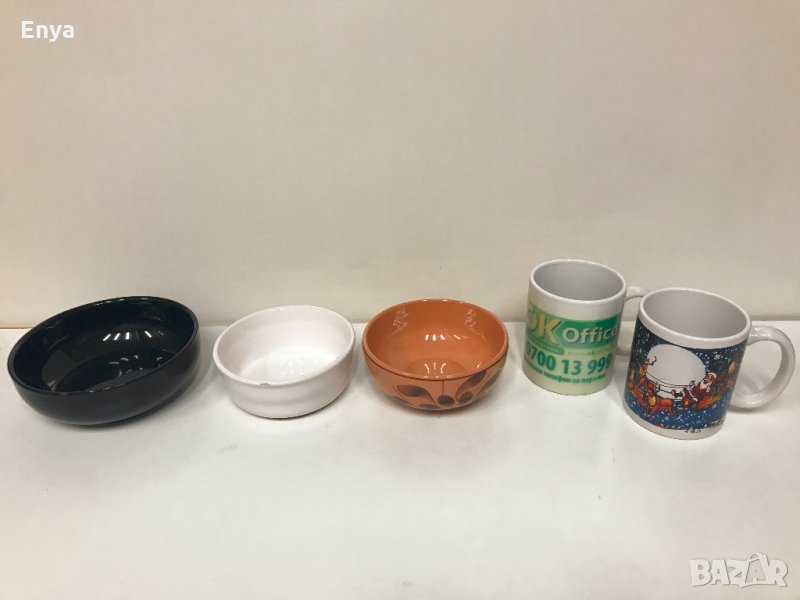 Керамични купи и чаши , снимка 1