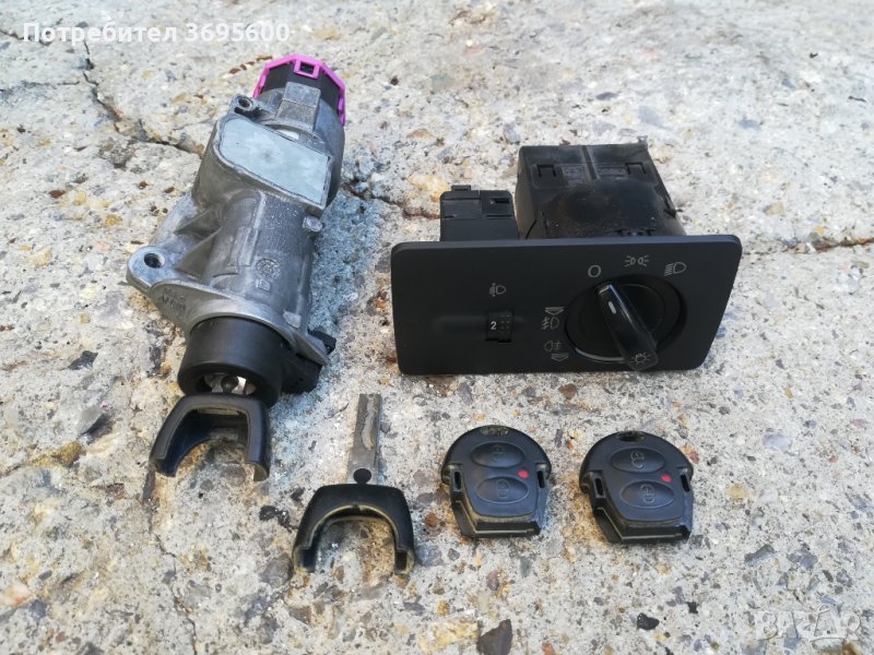 Polo Ibiza Fabia Поло Ибиза Фабия контактен ключ дистанционно копче, снимка 1