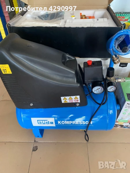 Немски компресор GUDE 220/08/24, снимка 1