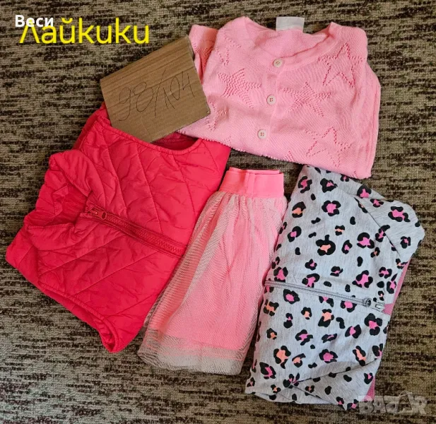 много дрешки р-р 98-104 , снимка 1