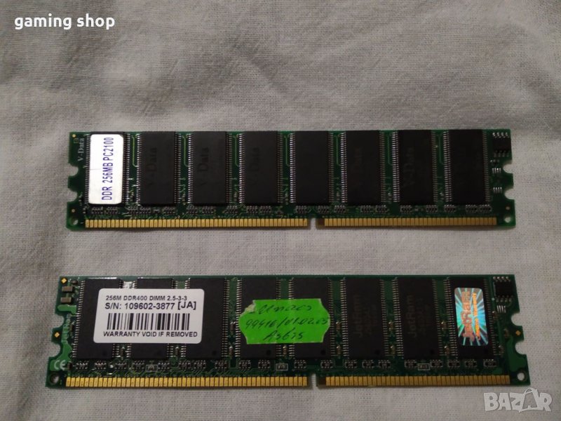 RAM памет 256MB DDR 400 MHz, снимка 1