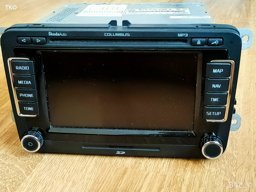 Мултимедия SatNav Columbus за Skoda, снимка 1