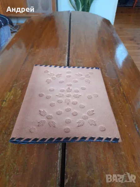 Стара кожена папка #9, снимка 1