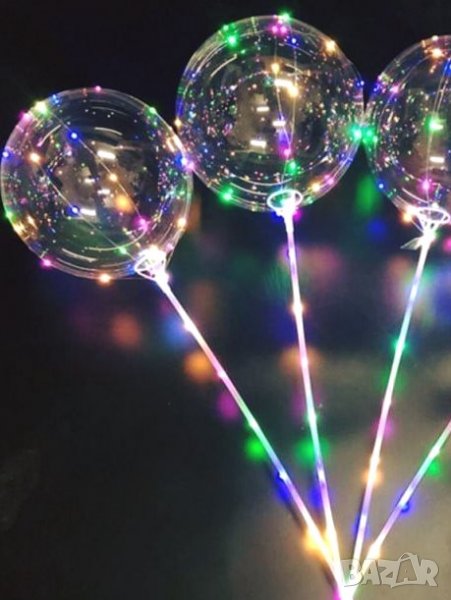 Светещи балони,без картинки или с картинки, 5 вида. , снимка 1