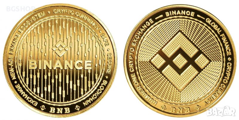 Binance coin 2 ( BNB ) - Gold, снимка 1