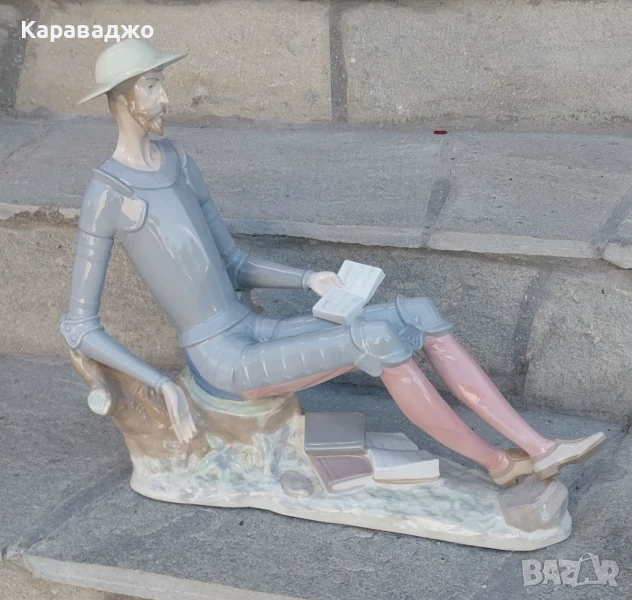 Голяма Статуетка Дон Кихот, снимка 1