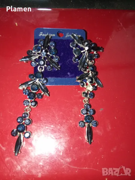 Обеци масова бижутерия , снимка 1