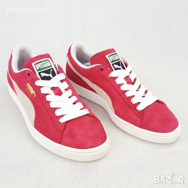 Puma Suede Classic Geranium Дамски Маратонки Пума Спортни Обувки Кецове Велур Кожа 38 24см, снимка 1