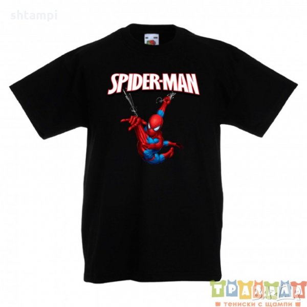 Детска тениска Spiderman Човекът паяк 8, снимка 1