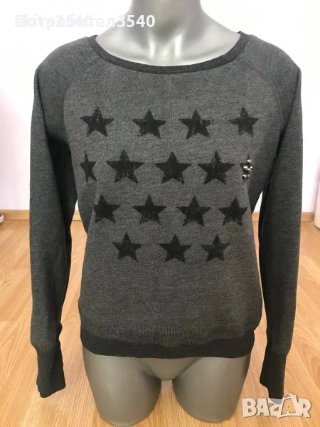 Сива блуза със звездички Tom Tailor, снимка 1